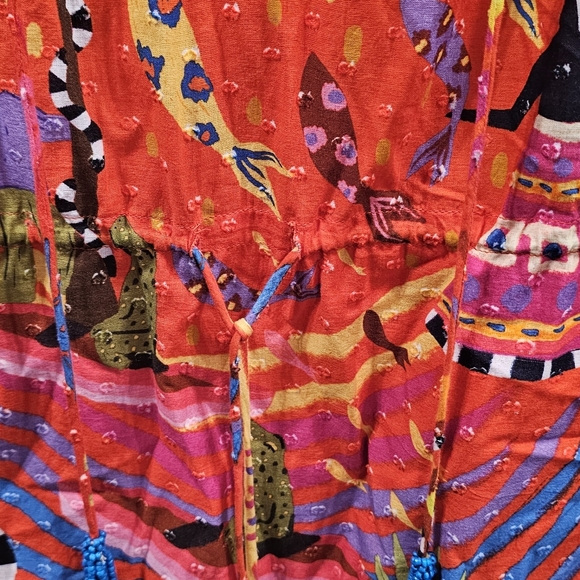 FARM Rio Red Patterned Dress - Picture 5 of 5